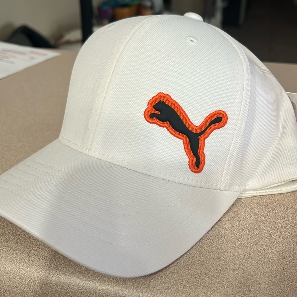 White Puma Hat